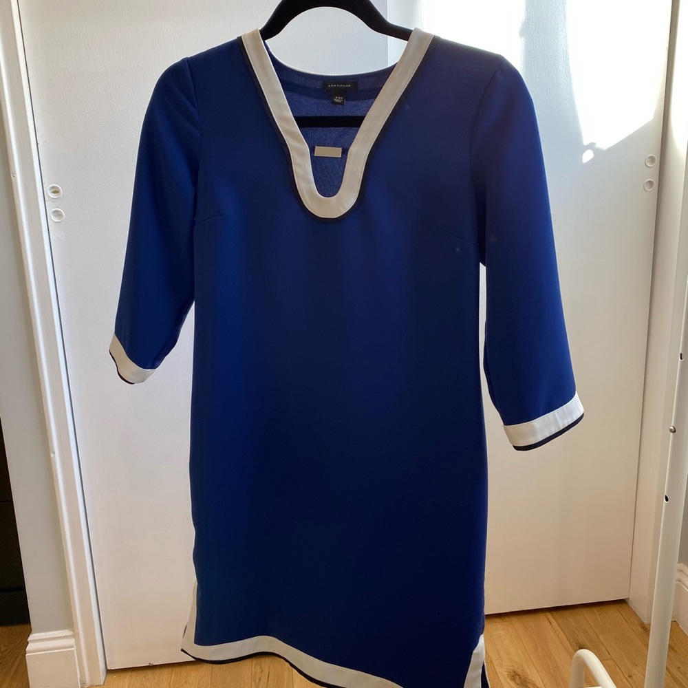 Ann Taylor blue dress